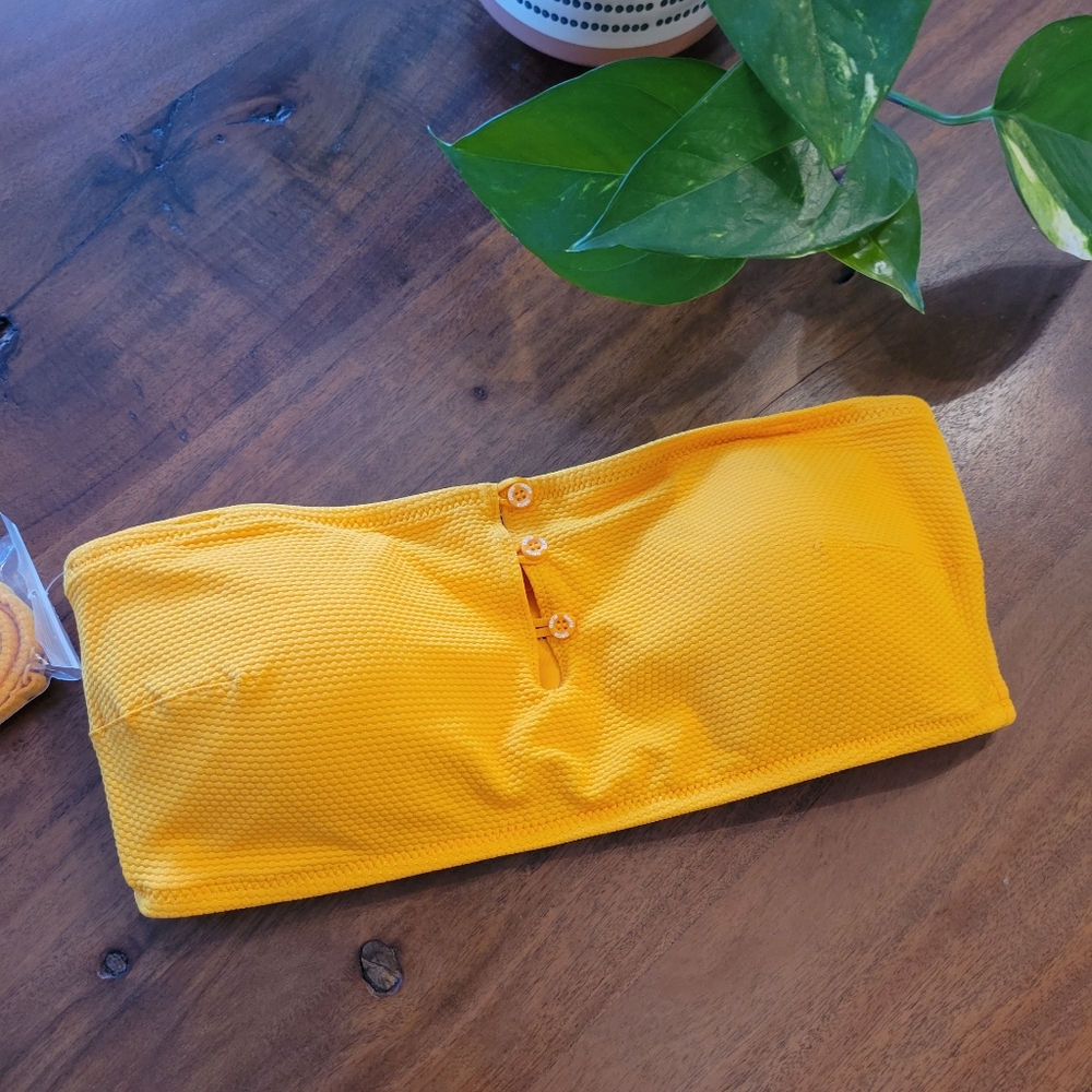 NWOT Aerie bikini bandeau top!